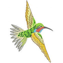 Hummingbirds Embroidery Design 3 Hummingbirds Embroidery Design 3